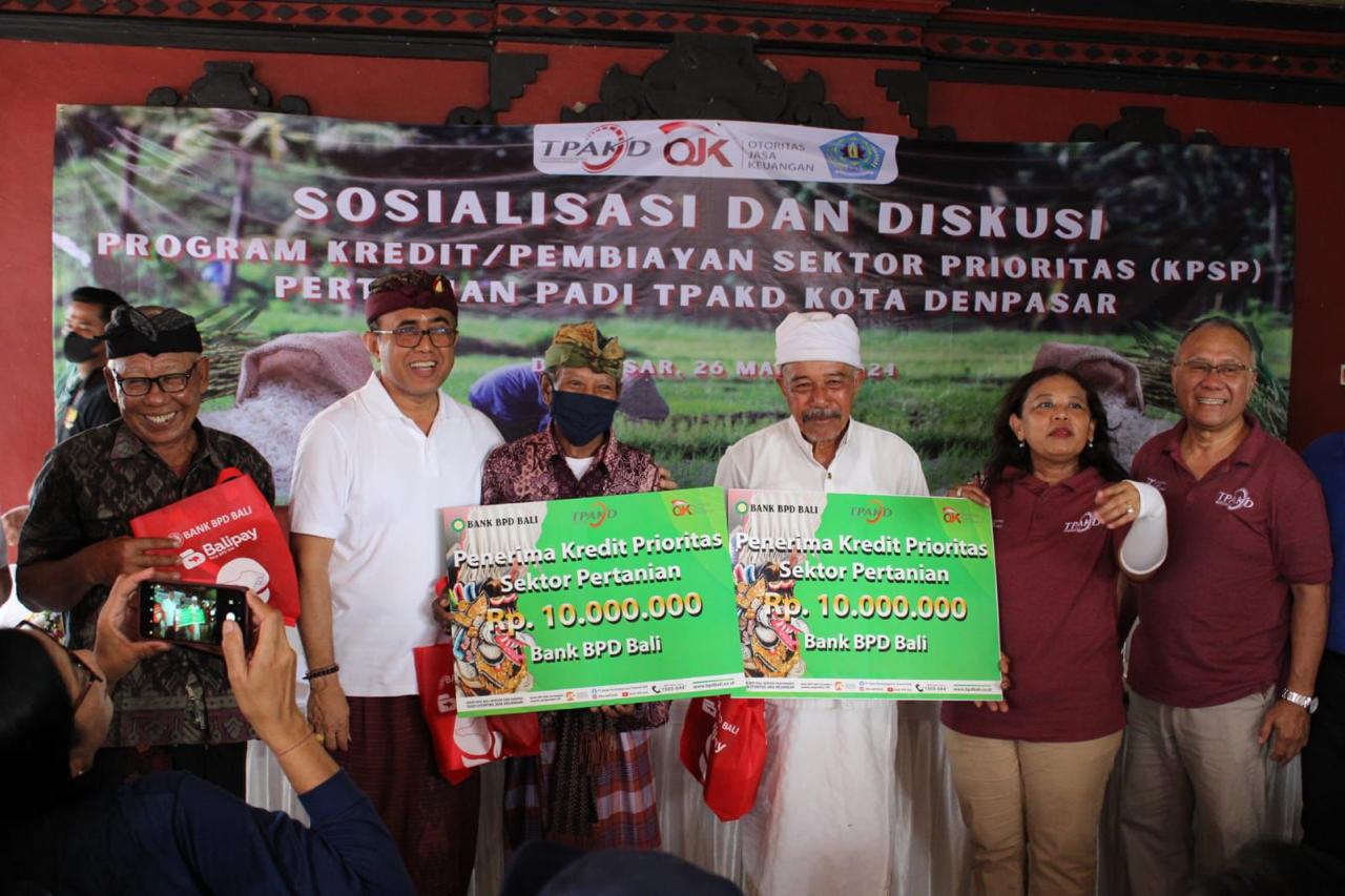 Percepat Keuangan Daerah dan Inklusi, Walikota Jaya Negara Bersama OJK Luncurkan TPAKD