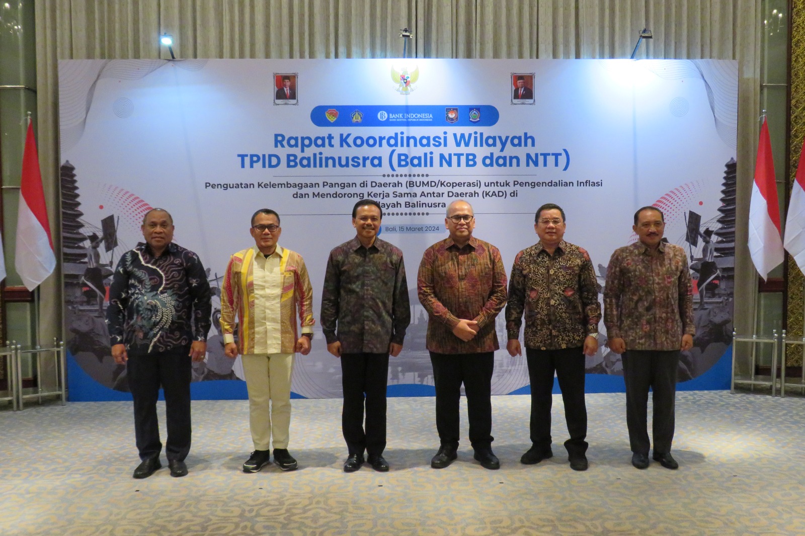 Rakorwil Balinusra Bahas Peran BUMD dan Kerjasama Antar Daerah Kendalikan Inflasi