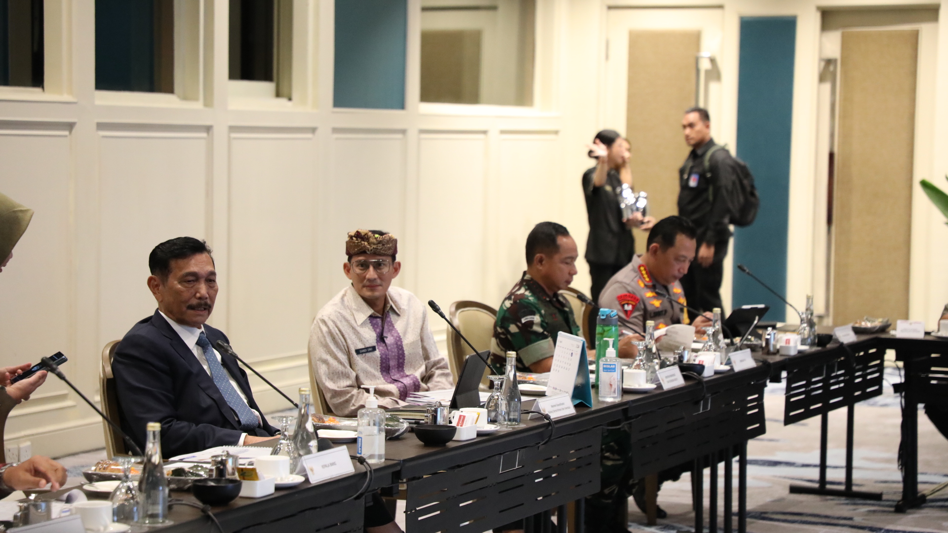 Kapolri dan Kapolda Bali Hadiri Rapat Koordinasi Penyelenggaraan WWF Ke-10 di Bali