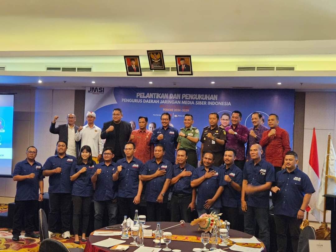 Pengurus Daerah JMSI Bali Resmi Dikukuhkan