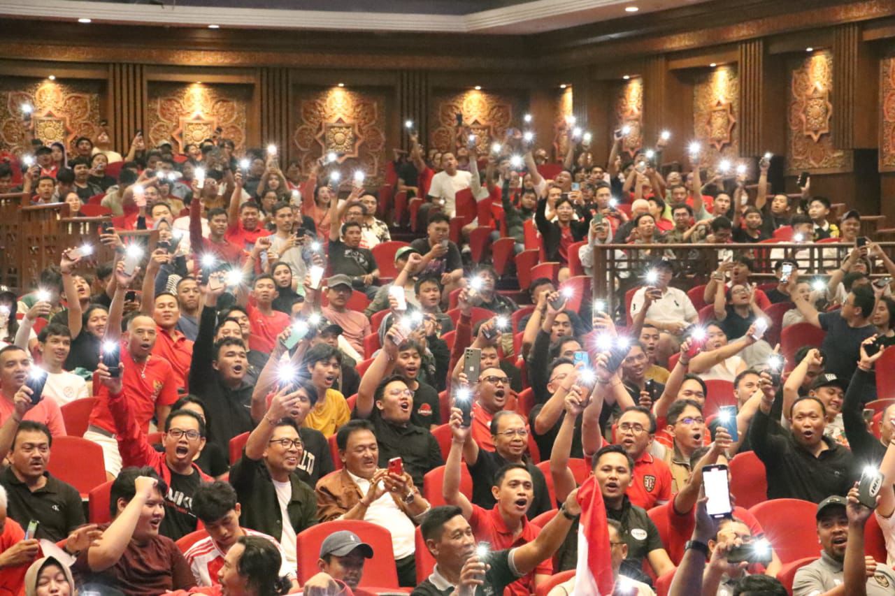 Ribuan Penonton Padati Nobar Semifinal Piala Asia U-23, Indonesia Ditekuk Timnas Uzbekistan 0-2