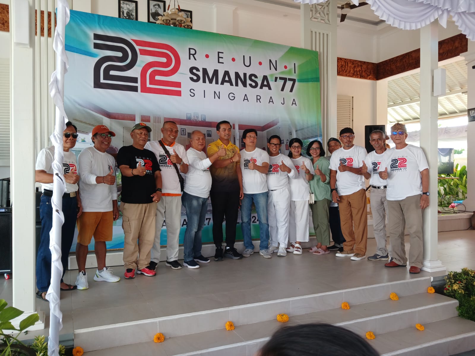 SMANSA 77 Singaraja Gelar Reuni, Diisi Donor Darah