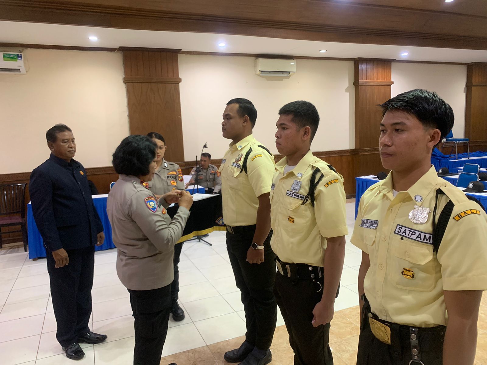 Polda Bali Minta Perusahaan Tak Perkerjakan Satpam Belum Miliki Ijazah Gada Pratama
