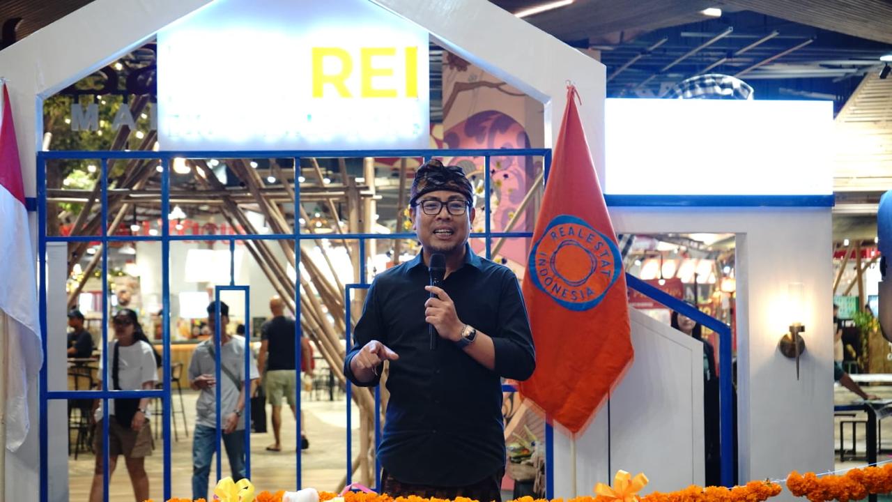 Wawali Kota Arya Wibawa Buka BRI REI Expo Bali