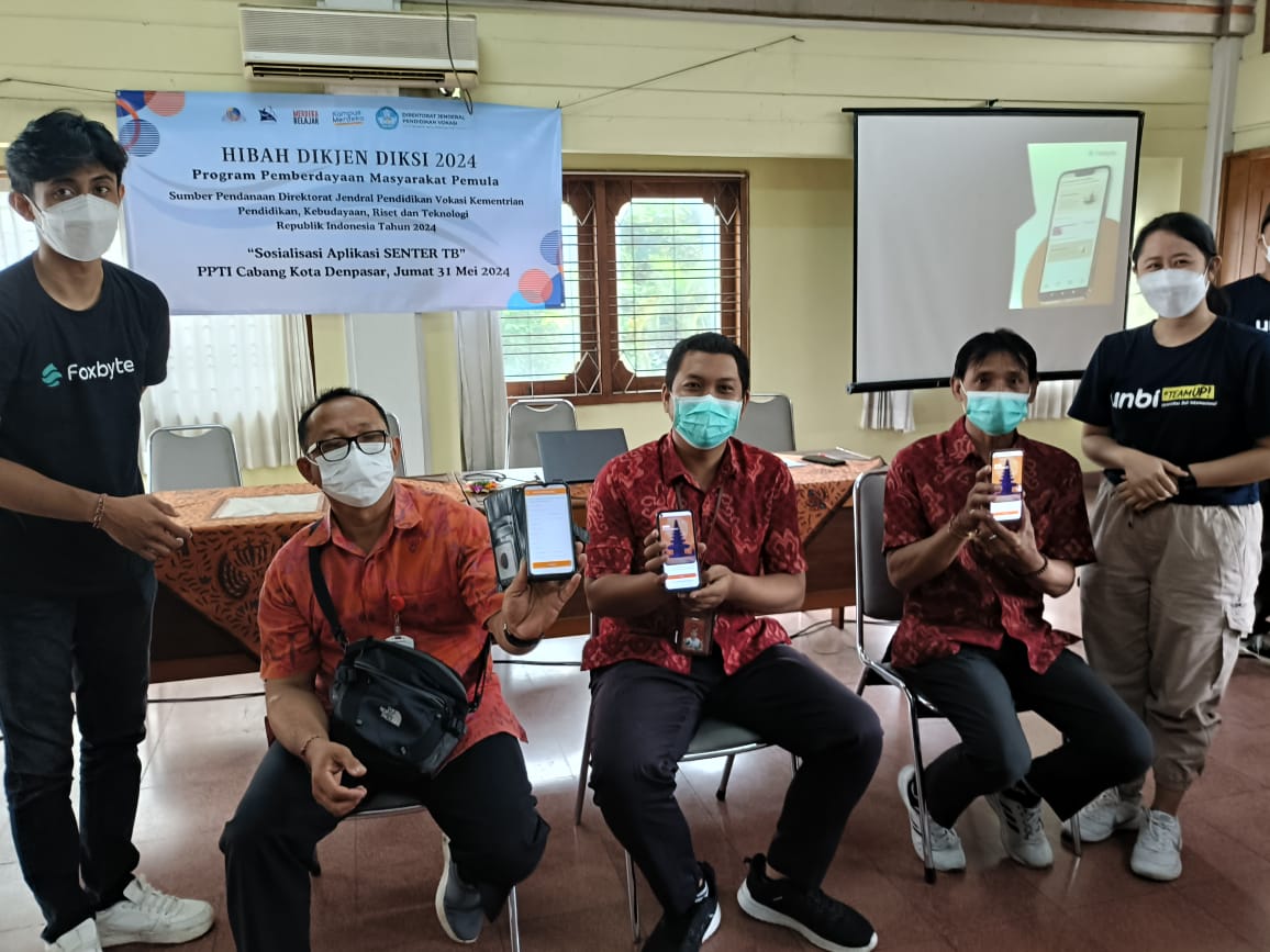 PPTI Kota Denpasar Gandeng UNBI Awasi Penderita TB Minum Obat Lewat Aplikasi