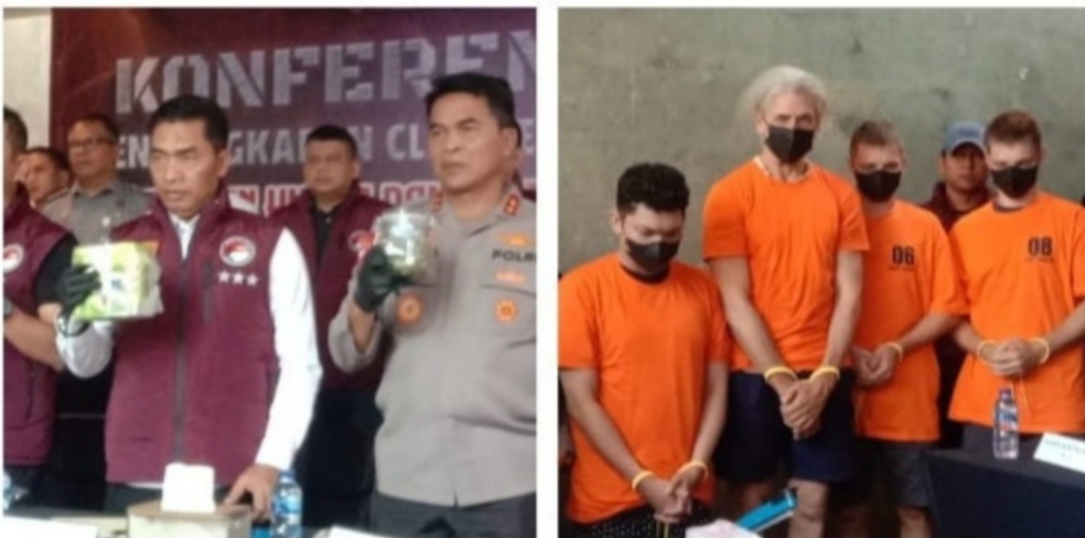 Bareskrim Polri Bersama Kemenkumham Bali Ungkap Clandestine Laboratorium Narkotika Jaringan Hydra Indonesia