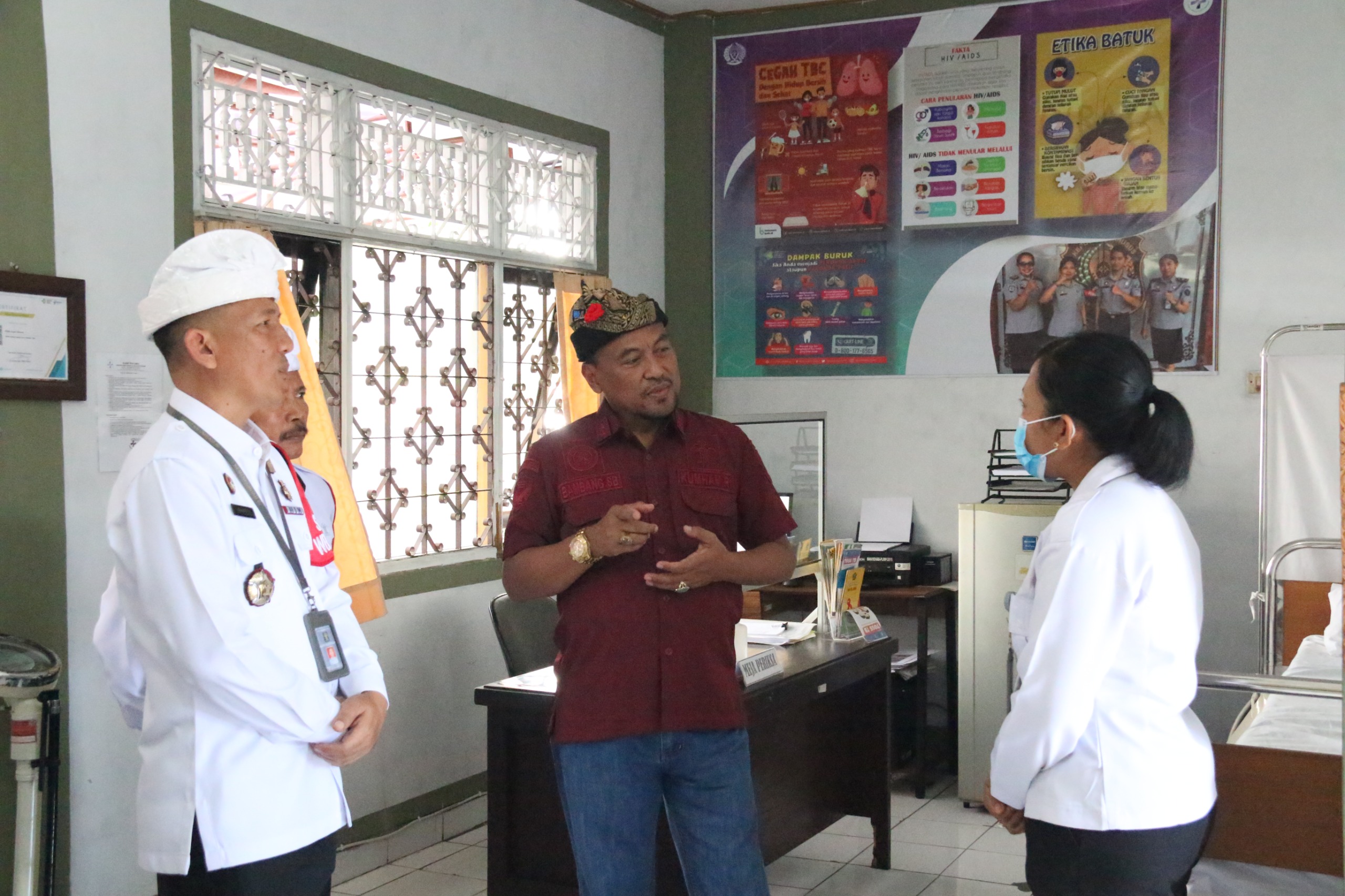 Kunjungi Lapas Tabanan, Inspektur Wilayah IV Ingatkan Jajaran Jaga Kode Etik ASN Jalankan Tugas