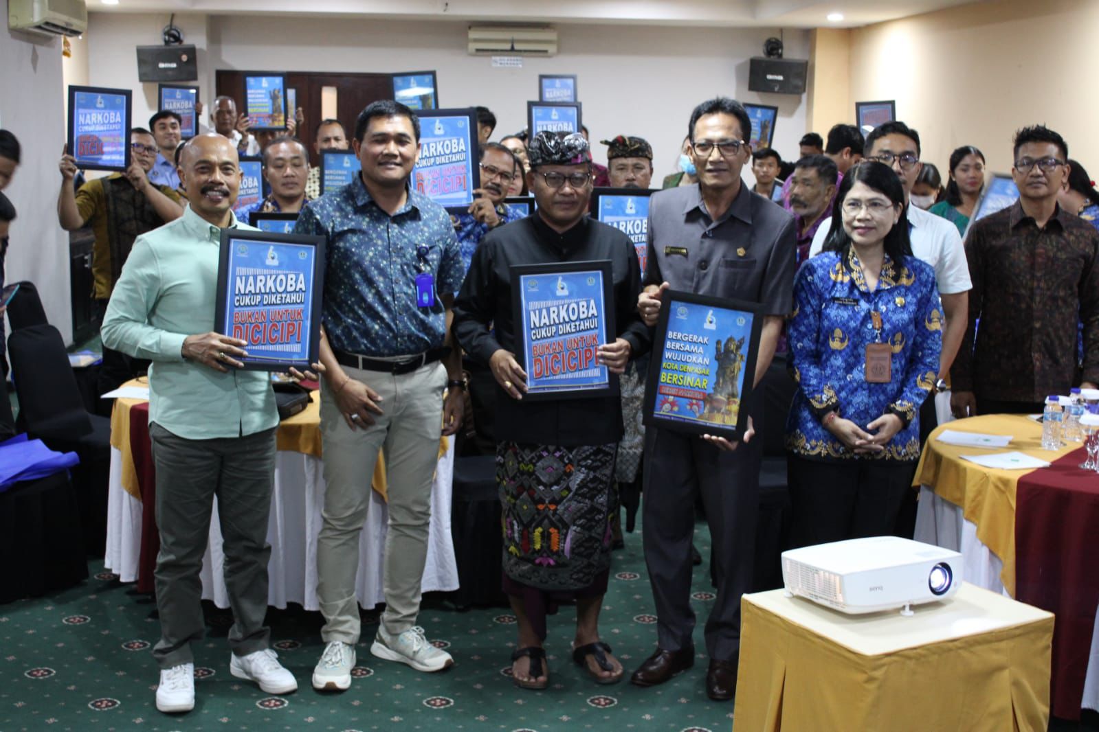 Sekda Alit Wiradana Jadi Narasumber Rakor Tanggap Ancaman Narkoba