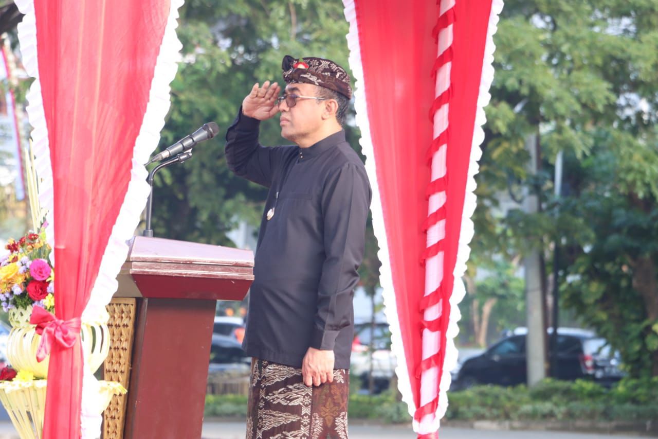 Walikota Jaya Negara Pimpin Upacara Harkitnas Ke-116