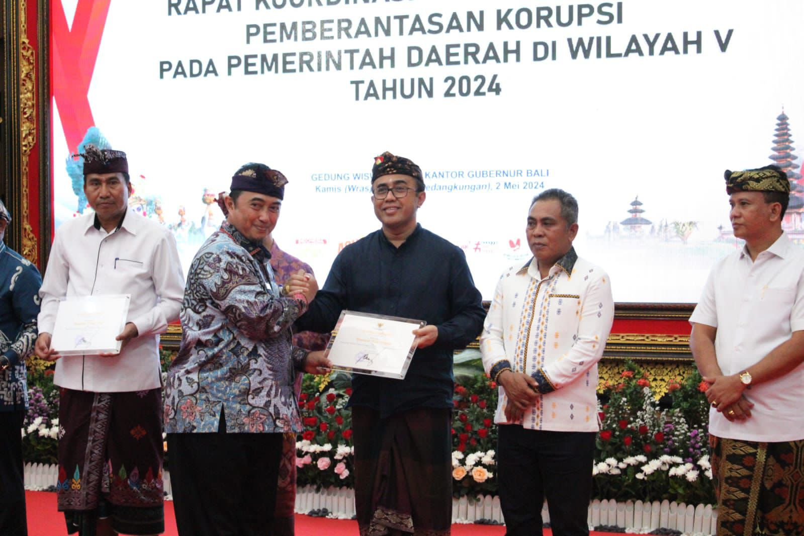 Sukses Tertibkan PSU, Pemkot Denpasar Raih Penghargaan dari KPK RI