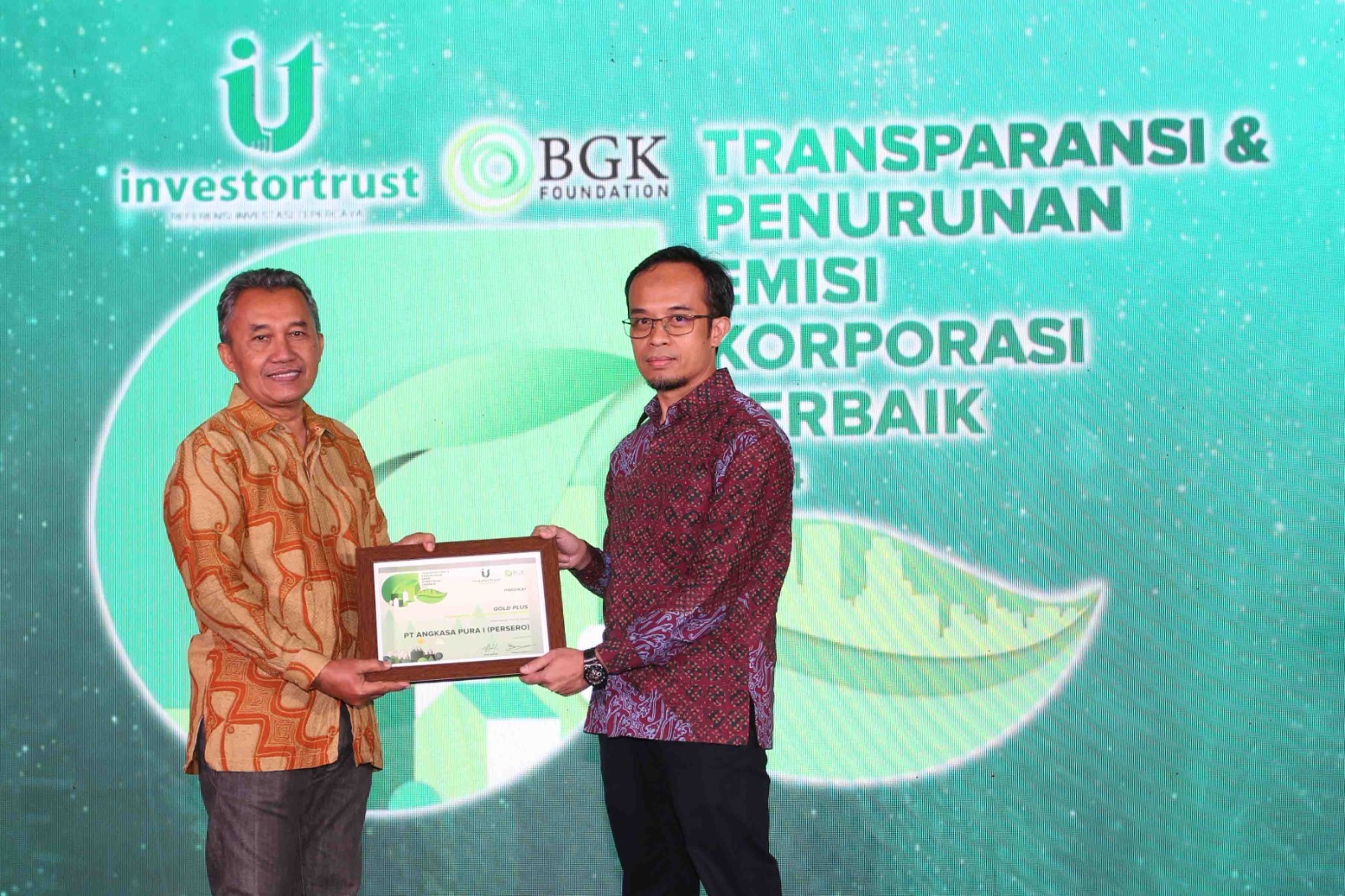 AP1 Raih Penghargaan Transparansi Perhitungan Emisi Korporasi Terbaik