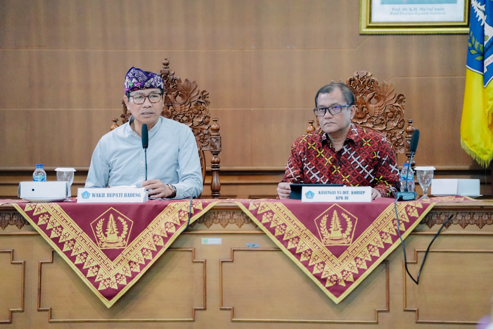 KPK RI Bersama Pemkab Badung Gelar Rakor Program Pemberantasan Tindak Pidana Korupsi