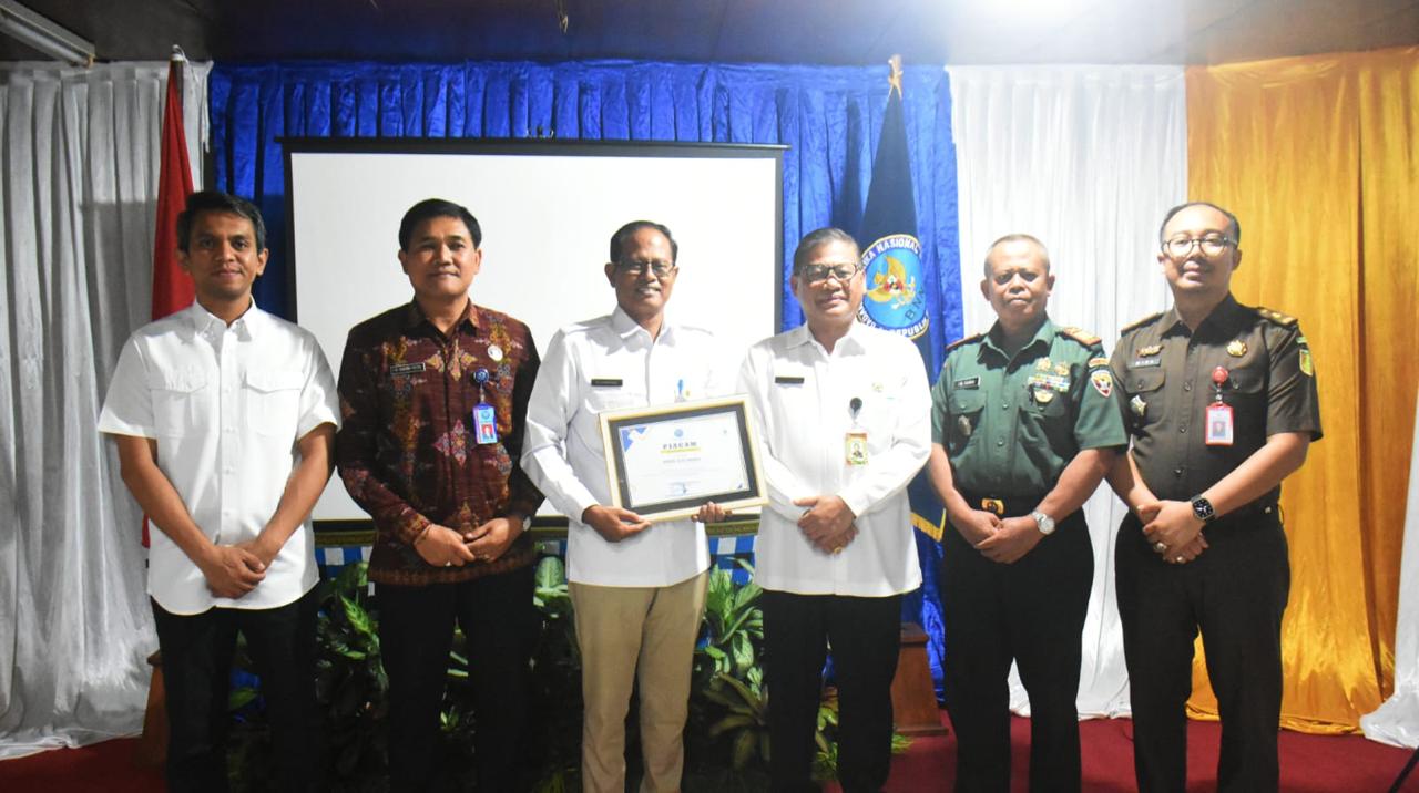 Sekda Alit Wiradana Hadiri Peringatan Hari Anti Narkoba Internasional di Kantor BNN Kota Denpasar