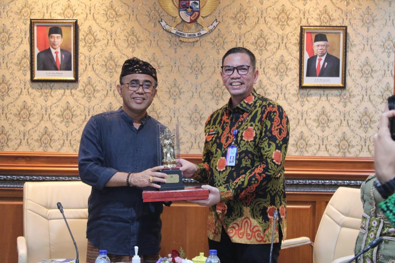 Apresiasi Peringkat IKK Tertinggi dari LAN, Walikota Jaya Negara Terima Studi Tiru BNN RI