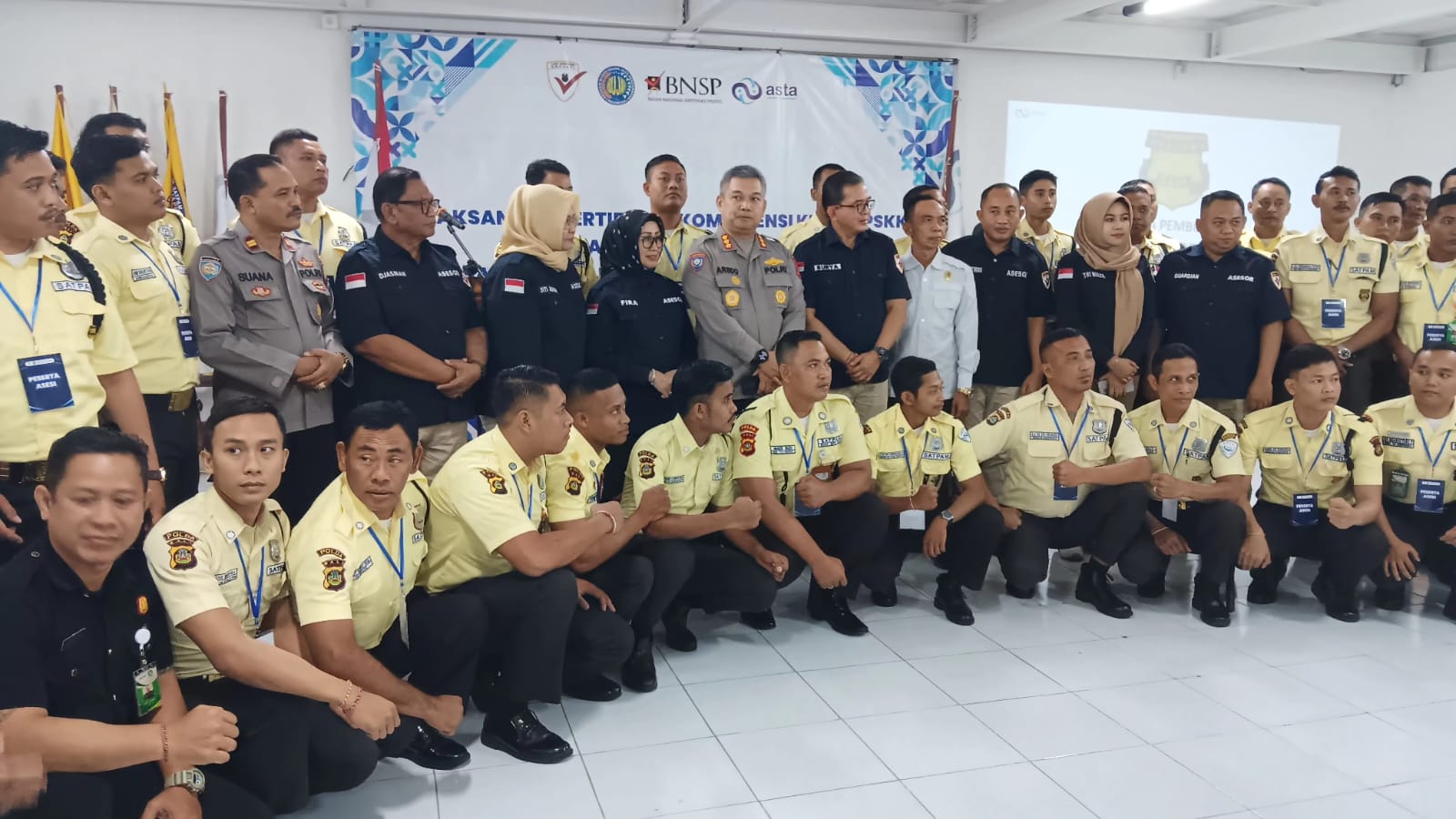 PT Asta Learning Center Gelar Sertifikasi Kompetensi Kerja Skema Gada pratama 2024