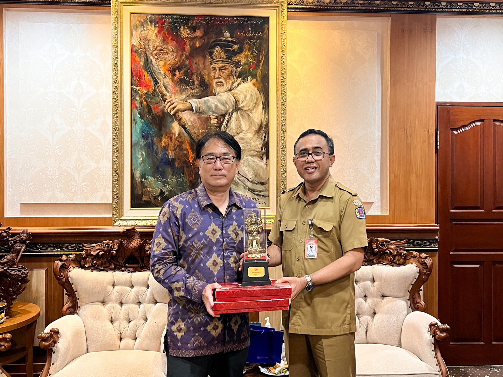 Jajaki Kerjasama Pariwisata, Walikota Jaya Negara Terima Kunjungan Konjen Jepang di Denpasar