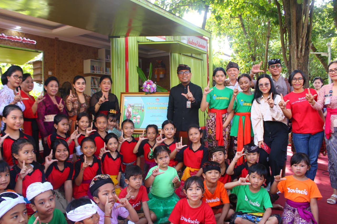Luncurkan Koper, Pemkot Denpasar Manfaatkan Taman Janggan Ruang Literasi dan Edukasi