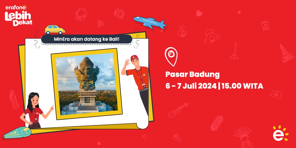 Sukses di Palembang, Erafone Kini Sapa Warga Bali