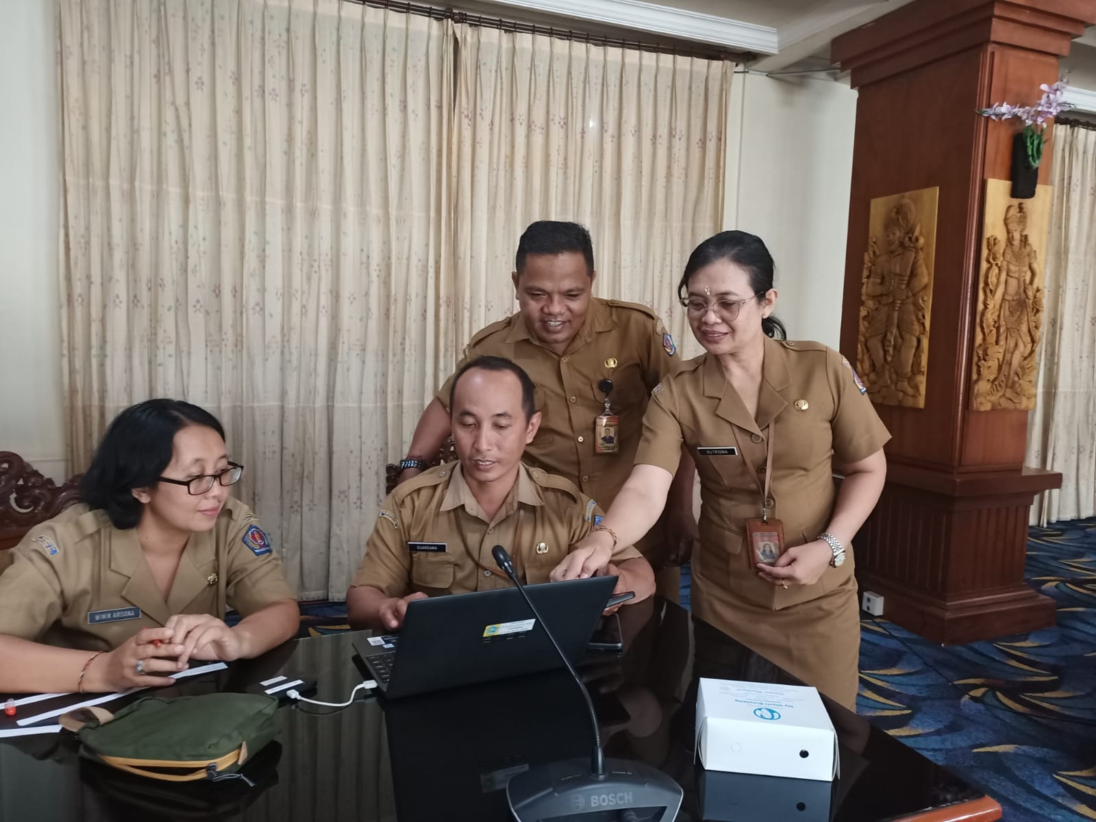 Set Passphrase TTE di Bagian Prokopim, Diskonminfos Kota Denpasar Lakukan Sosialisasikan dan Pendampingan