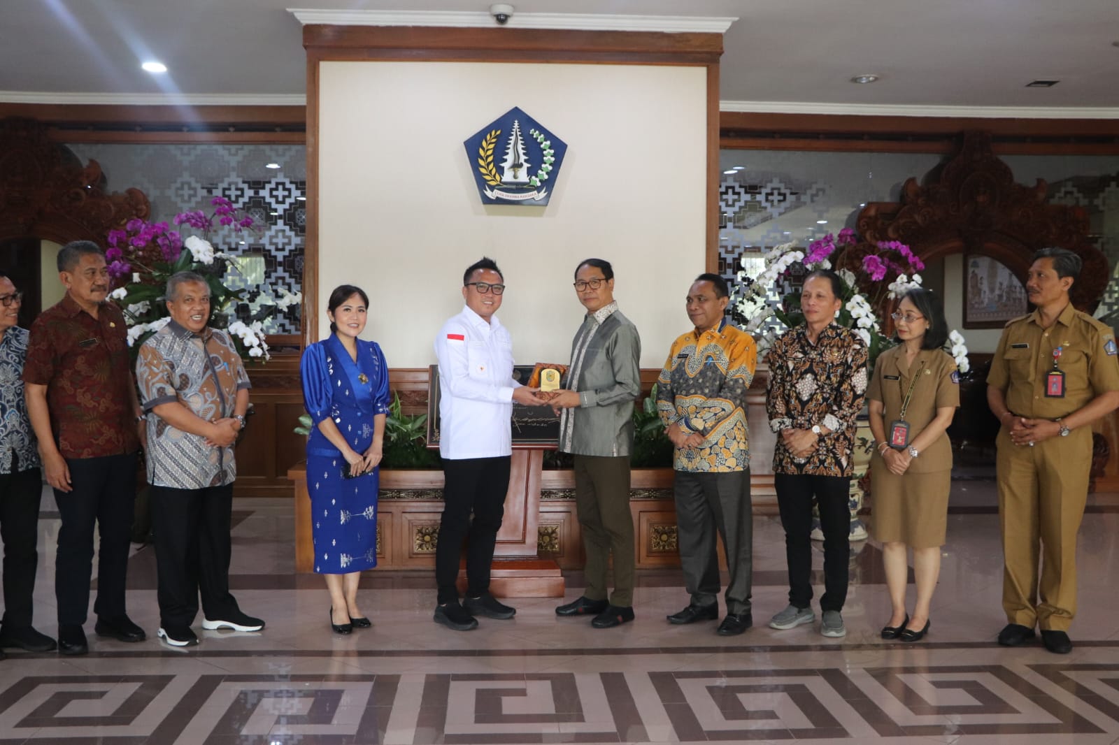 Wabup Suiasa Terima Kunja Bupati Morowali Utara, Provinsi Suteng