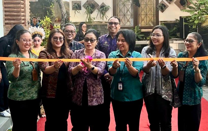 Peringati HAN 2024, Kelurahan Peguyangan Luncurkan Taman Bermain Anak dan Pustaka Bojana