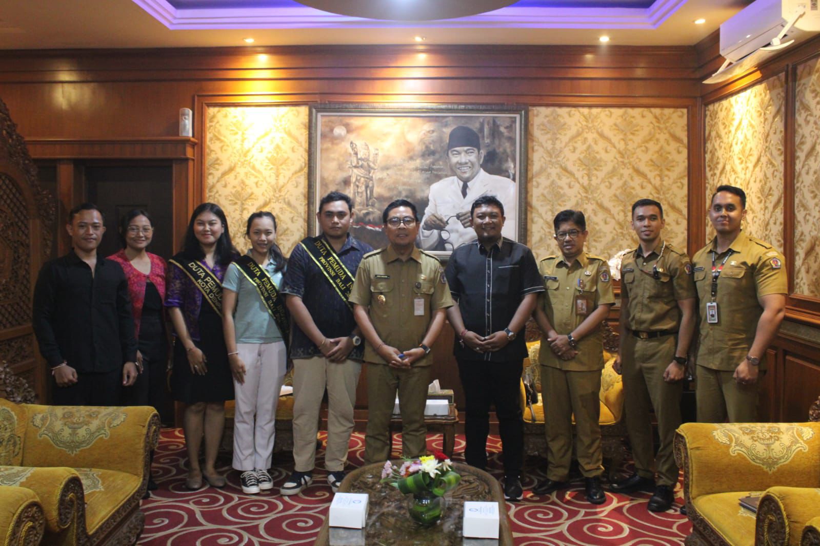 Kuatkan Organisasi Kepemudaan, Wawali Arya Wibawa Terima Audiensi PPMI Kota Denpasar