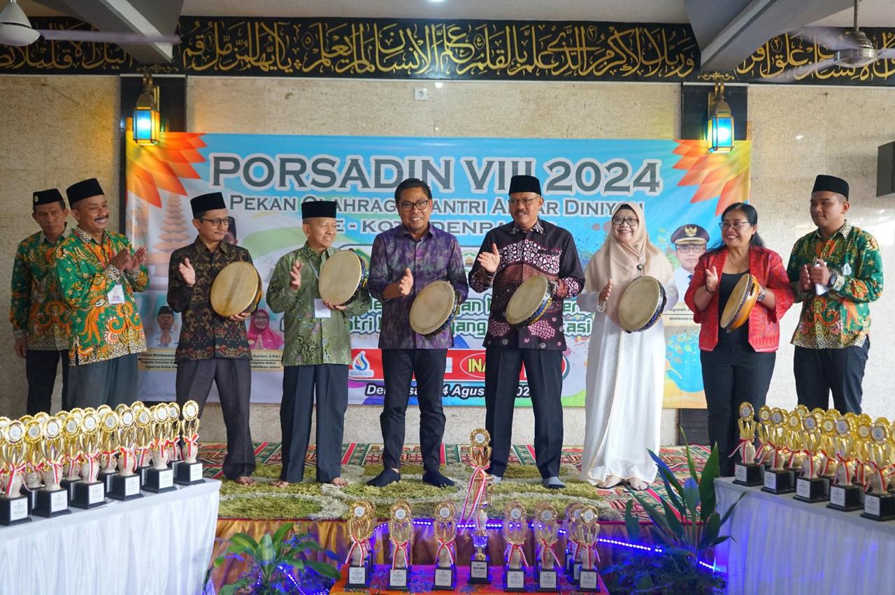 Wawali Kota Arya Wibawa Buka Porsadin se-Kota Denpasar