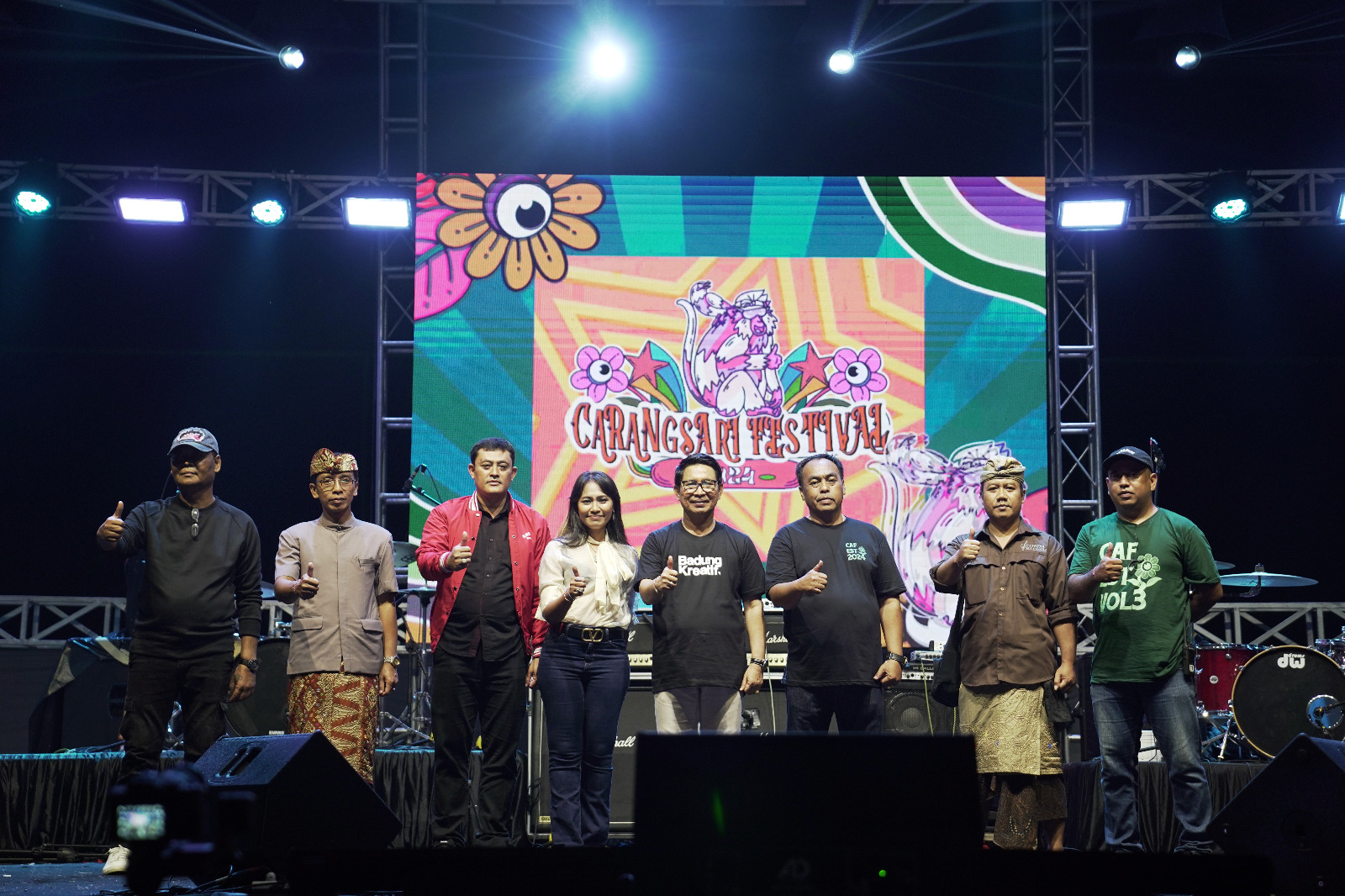 Sekda Adi Arnawa Buka Carangsari Festival III