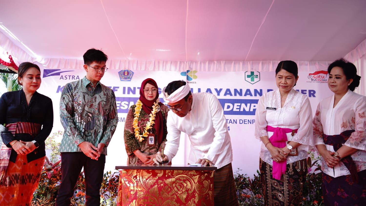 Walikota Jaya Negara Luncurkan Integrasi Layanan Primer di Puskemas Kota Denpasar