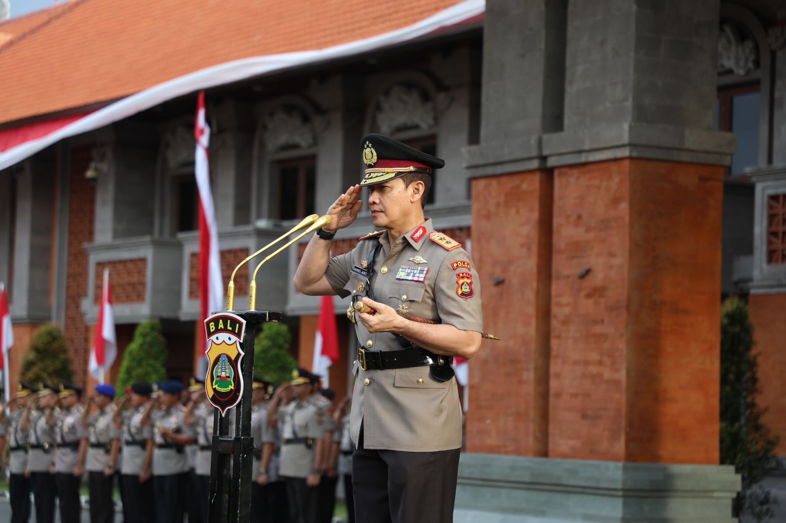 Kapolda Bali Pimpin Upacara Peringatan Hari Juang Polri 2024