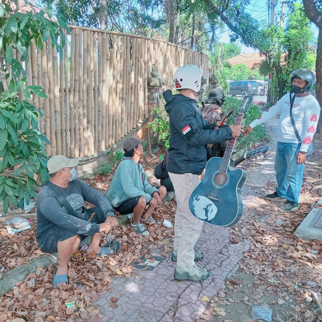 Ganggu Ketertiban Umum, Anak Punk dan Pengamen Ditertibkan Satpol PP Denpasar