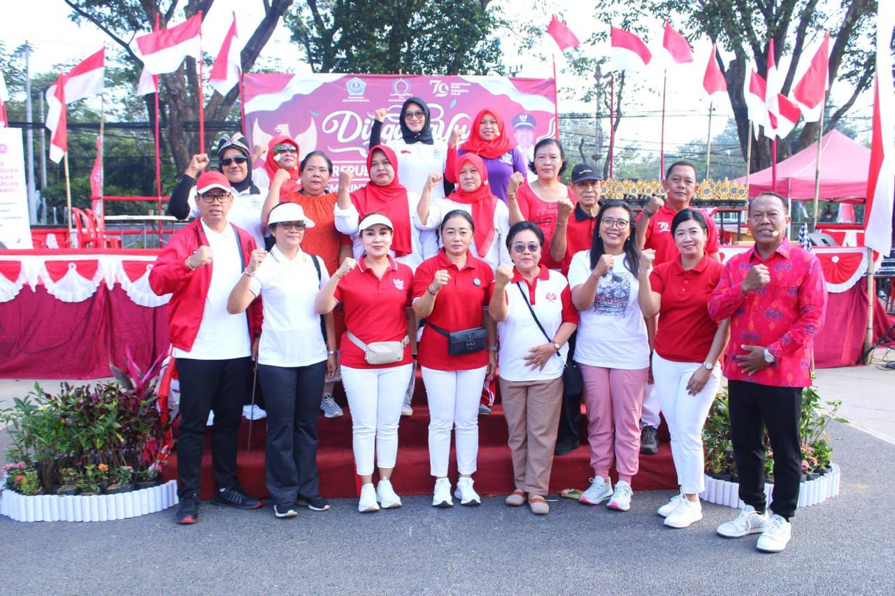 Momentum HUT Ke-79 RI, Desa Dauh Puri Kaja Perkenalkan Sekolah Perempuan Srikandi