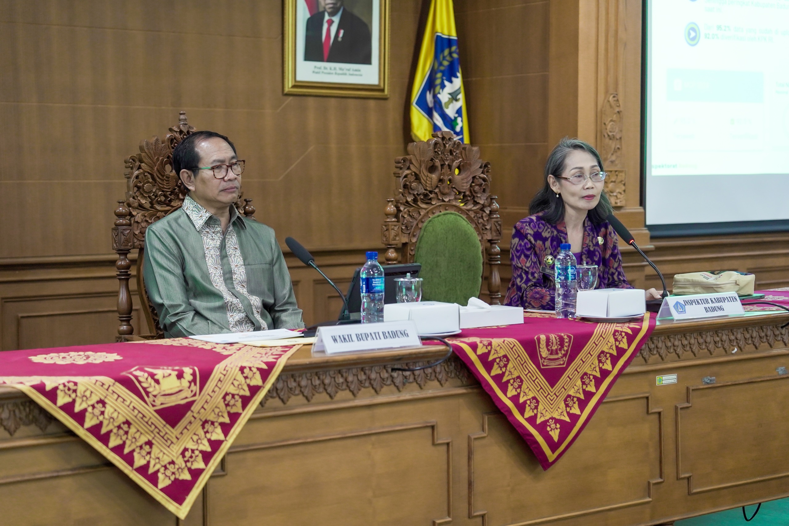 Wabup Suiasa Pimpin Rapat Koordinasi MCP Badung Triwulan II Tahun 2024