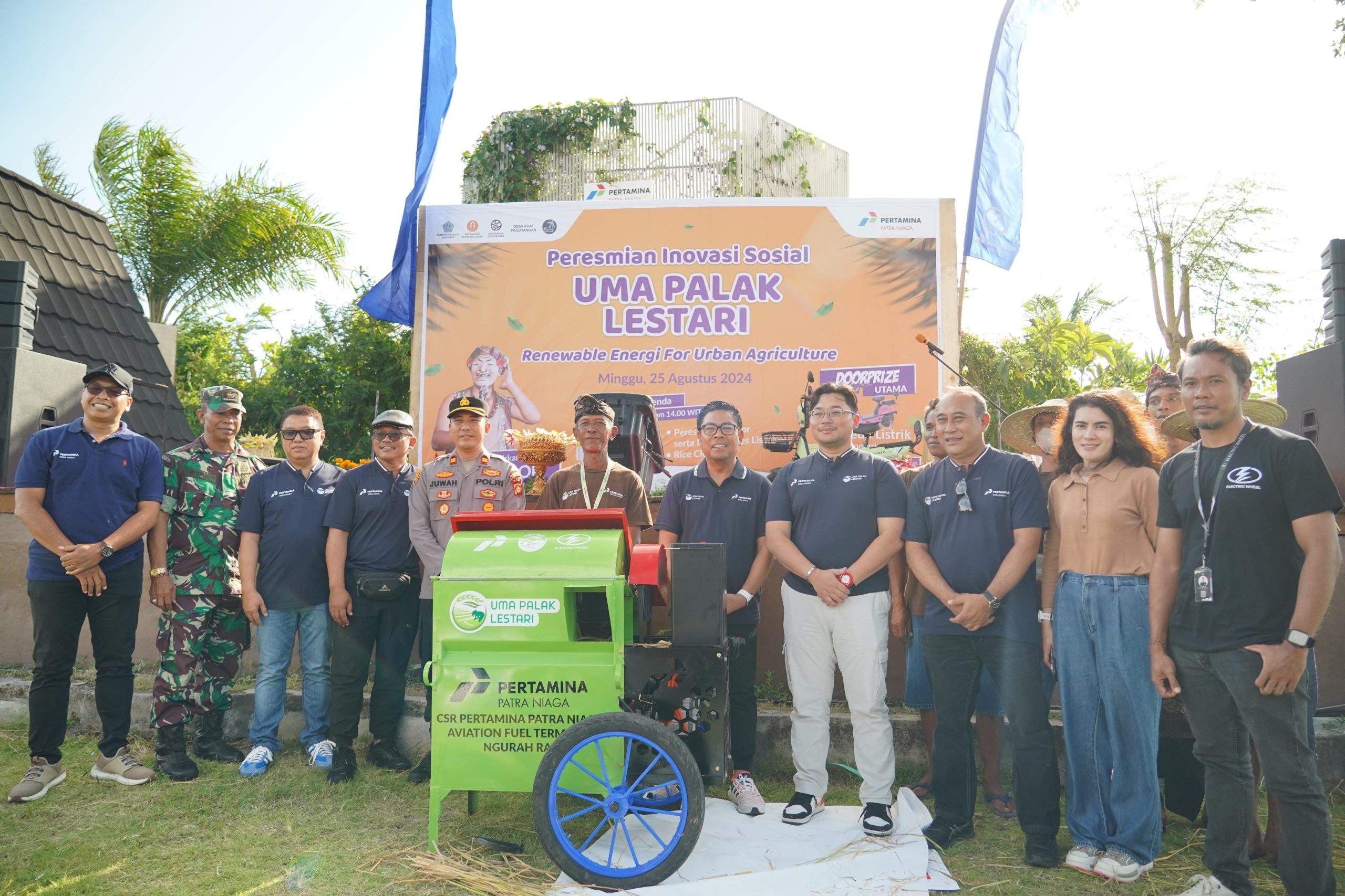 Jelang HTN, Pertamina Patra Niaga Hadiahkan Inovasi Sosial Bagi Petani di Subak Sembung