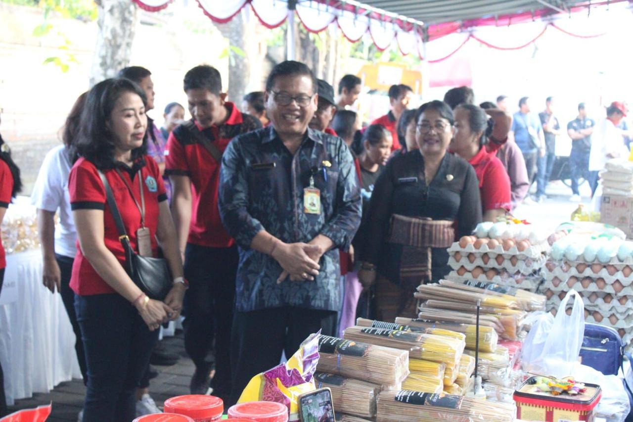 Tekan Inflasi, Pemkot Denpasar Gencar Gelar Bazar Pangan