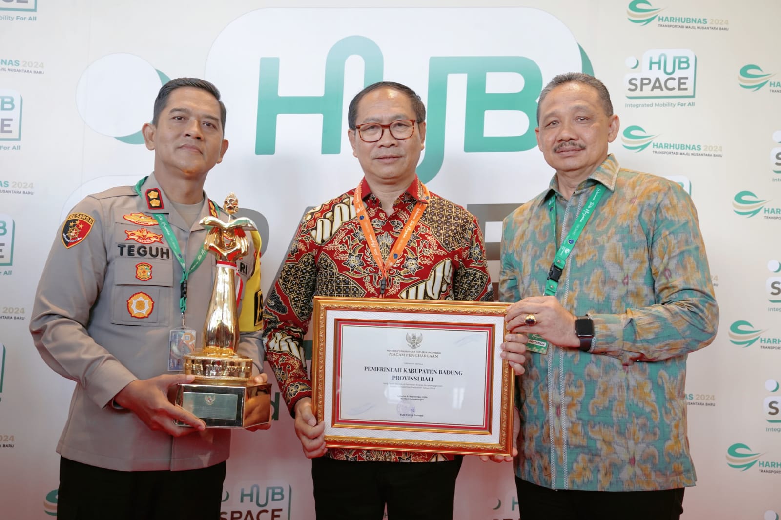 Kabupaten Badung Raih Penghargaan Wahana Tata Nugraha 2024