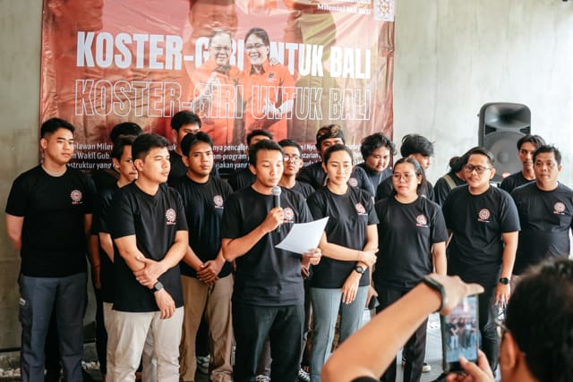 Relawan Nak Bali Siap Menangkan Paslon Koster-Giri di Pilgub 2024