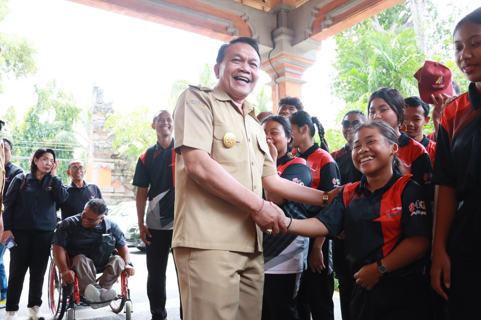 Perkuat Bali di Peparnas 2024, Atlet NPCI Denpasar Dilepas   Pjs. Walikota Dewa Mahendra