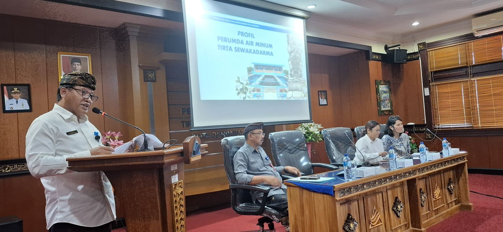 Pemkot Denpasar Terima Tim Assessment Penghargaan Akses Air Minum Aman