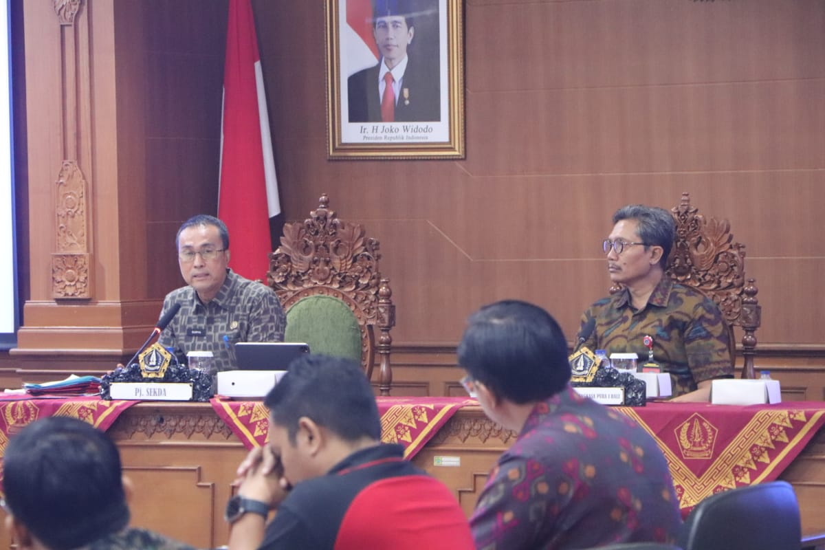 Bahas Kunjungan Wisatawan, Pj. Sekda Badung Rakor Dengan PT. Angkasa Pura I