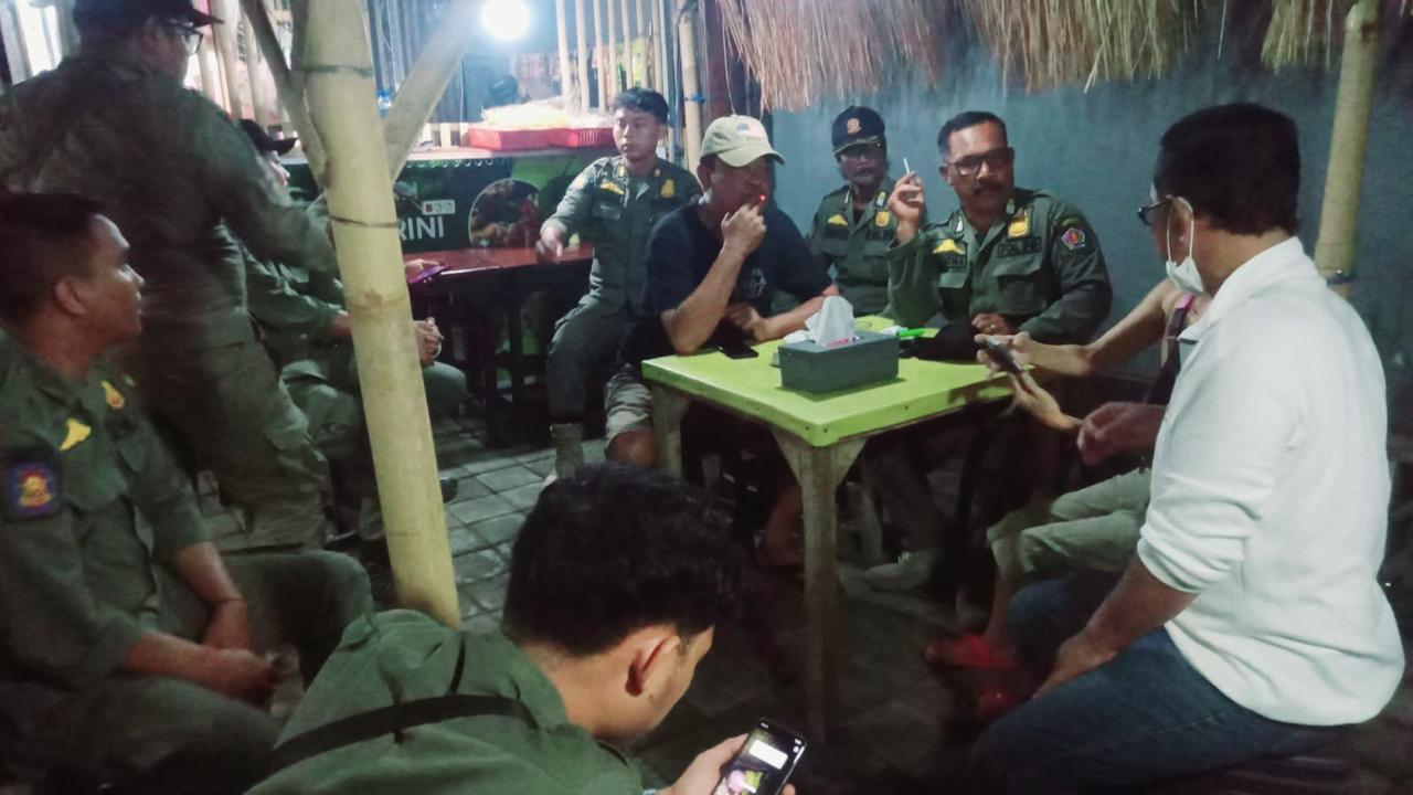 Pasca Pengeroyokan di Taman Pancing, Perbekel Pemogan dan Satpol PP Gelar Patroli Gabungan