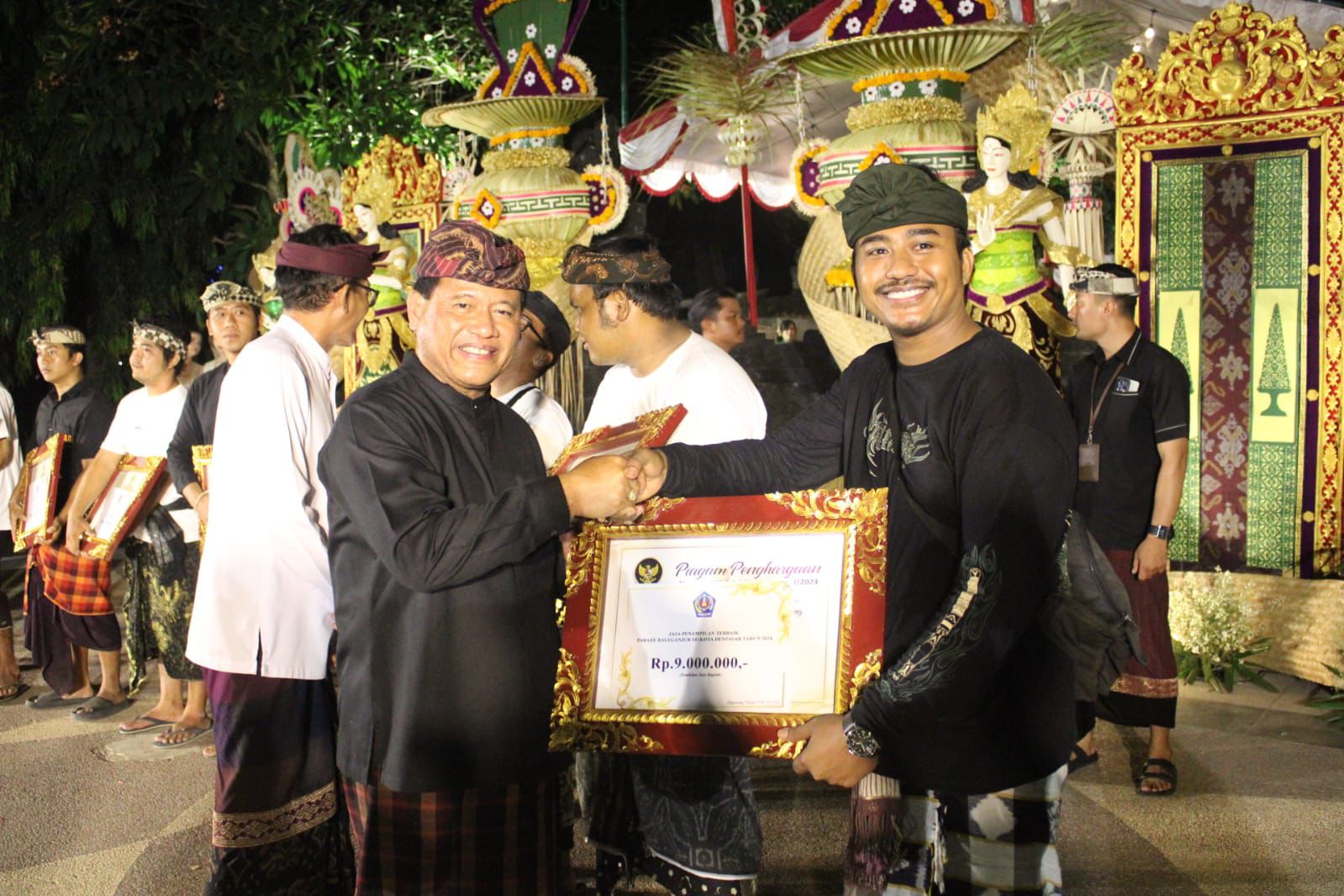 Sekda Alit Wiradana Tutup Lomba Baleganjur Kota Denpasar 2024