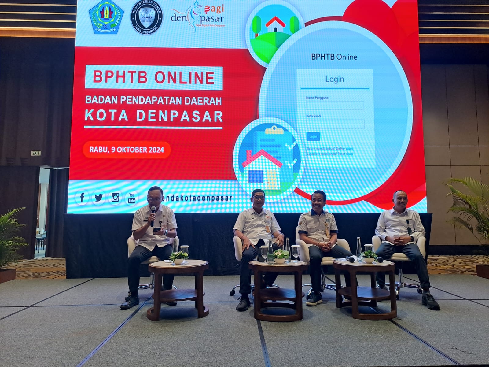 Pemkot Denpasar Gelar FGD Implementasi HKPD Pelaksanaan BPHTB Online