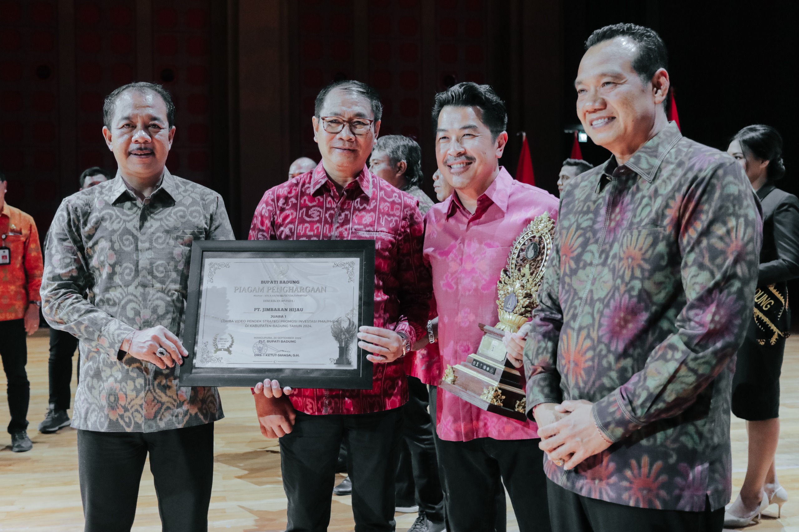 Badung Investment Award 2024, Suiasa: Jaga Komitmen Wujudkan Pembangunan di Badung