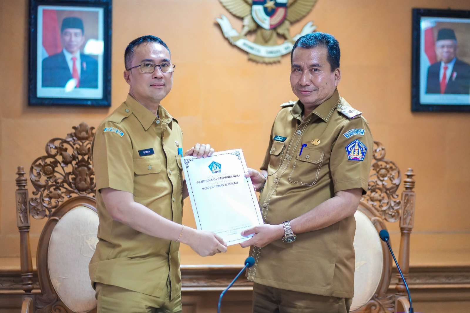 Inspektorat Provinsi Bali Gelar Exit Meeting Berakhirnya Masa Jabatan Kepala Daerah