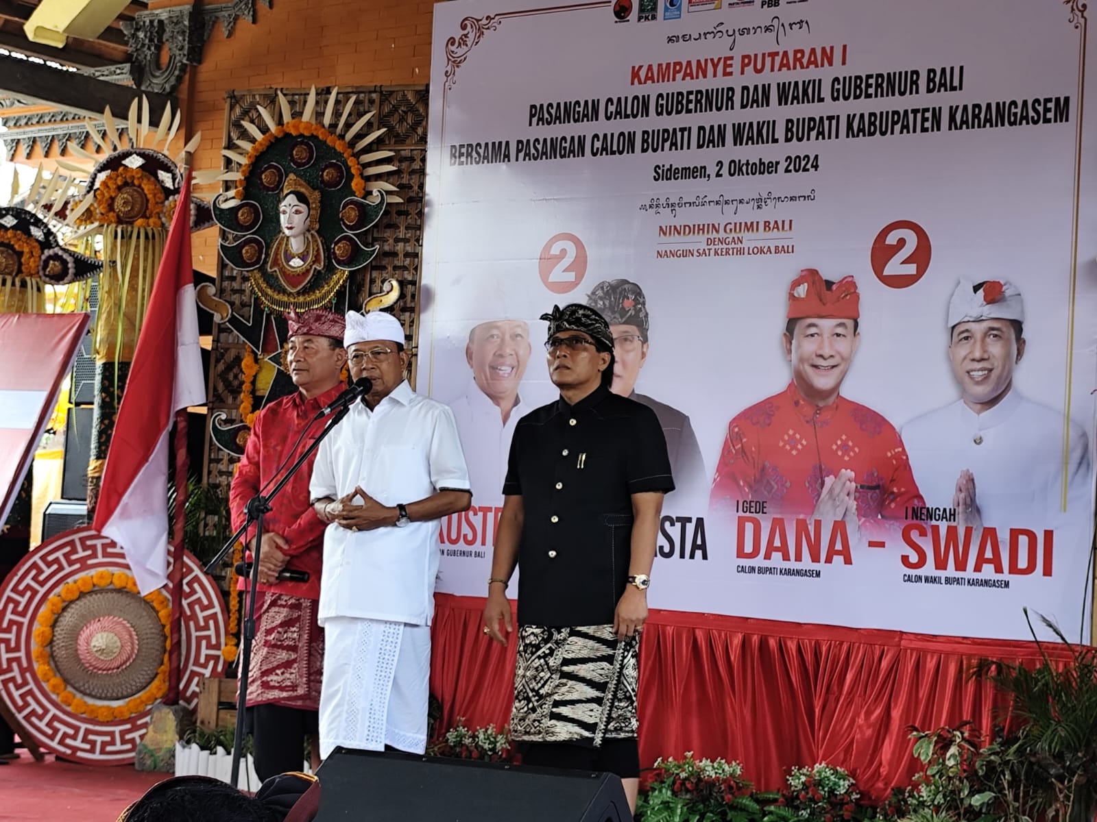 Krama Sideman Minta Koster – Giri Kembali Pimpin Bali, Banyak Bantu Warga Karangasem