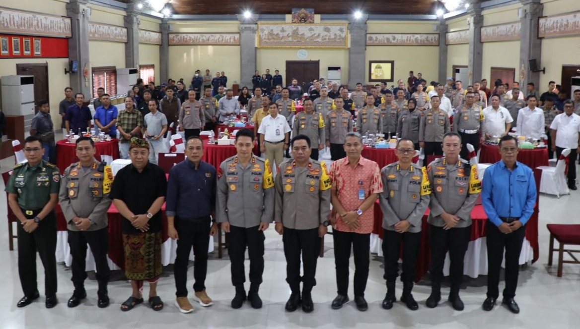Perkuat Sinergi Jelang Pemilu, Kapolda Bali Gelar Tatap Muka Dengan Pimred dan Wartawan