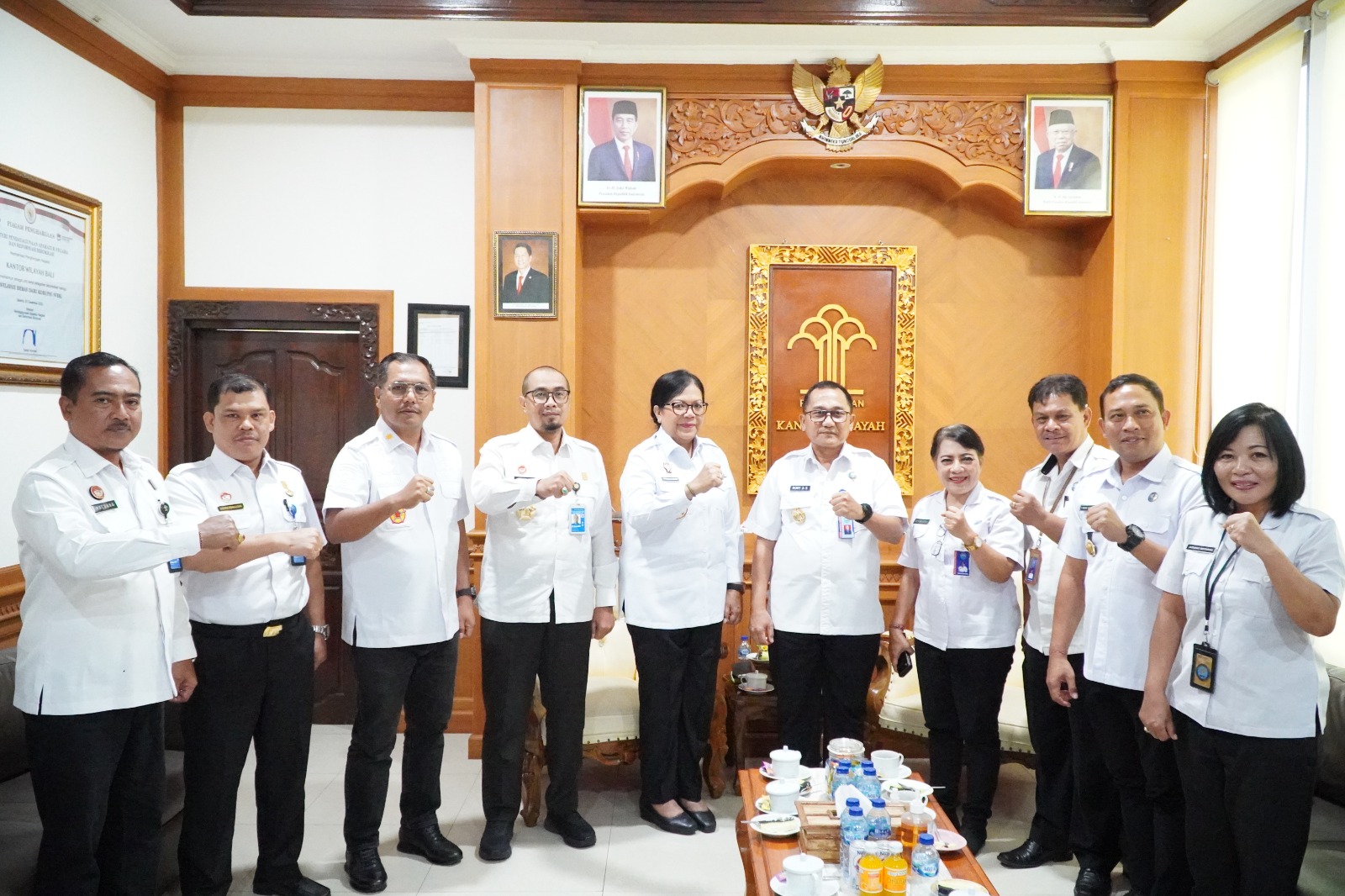 Kemenkumham Bali dan BNNP Bali Perkuat Kerjasama Perangi Narkoba