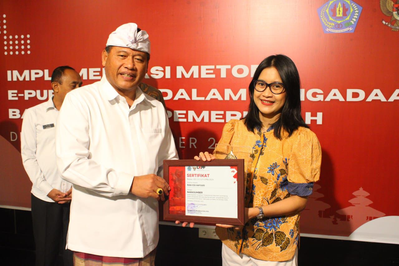 Tingkatkan Penyelenggaraan Pengadaan Barang dan Jasa, Pemkot Denpasar Gelar Sosialisasi Implementasi E-Purchasing