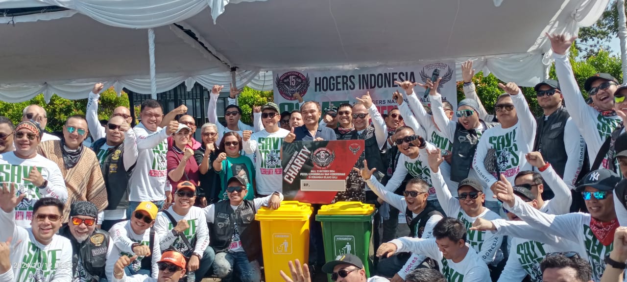 Dukung Layanan Persampahan, Pemkot Denpasar Terima Bantuan Puluhan Bak Sampah dari Hogers Indonesia